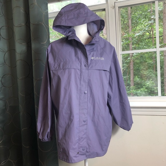 Columbia Jackets & Blazers - Columbia Lavender Raincoat s medium